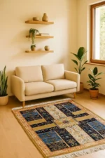 Persian carpet signed Reza Farhad - Image 5