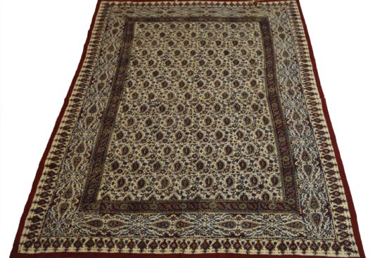 Hand printed Galamkar Isfahan Tablecloth - Image 2