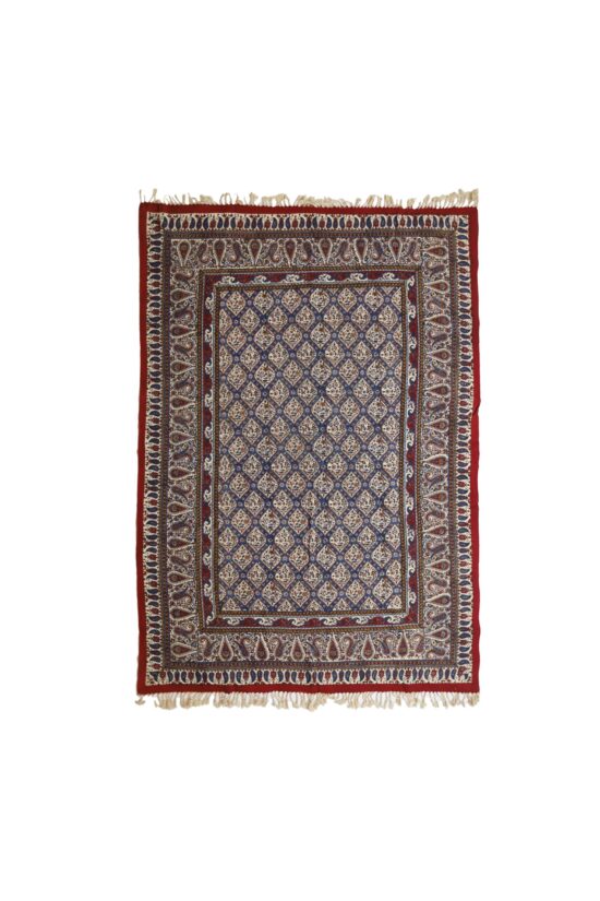 Hand printed Galamkar Isfahan Tablecloth
