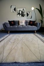 Modern Minimal Carpet - undyed - Image 4