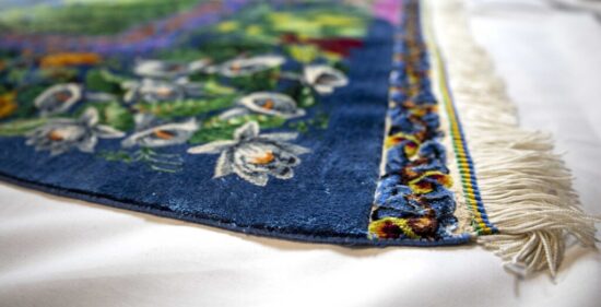 Qom Silk carpet - Image 3