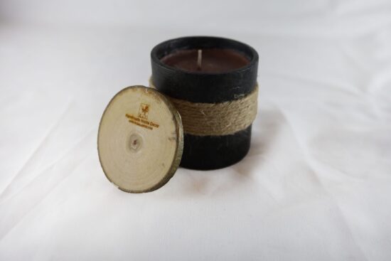 Handcrafted Stone Candle - Stone Age - Image 3
