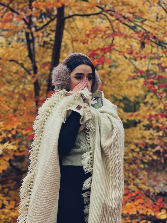 Handwoven Merino Wool Throw Blanket - Image 2