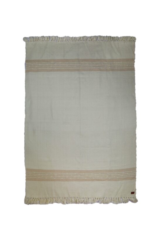 Handwoven Merino Wool Throw Blanket - Image 4