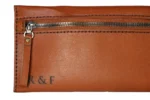 Hand-stitched Leather Cosmetic Bag-Sirin - Image 6