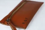 Hand-stitched Leather Cosmetic Bag-Sirin - Image 4