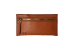 Hand-stitched Leather Cosmetic Bag-Sirin