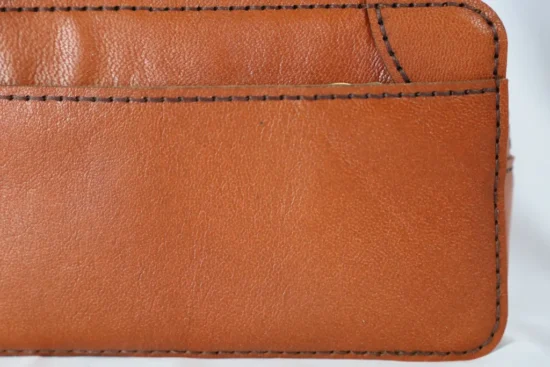Hand-stitched Leather Cosmetic Bag-Arvak - Image 5